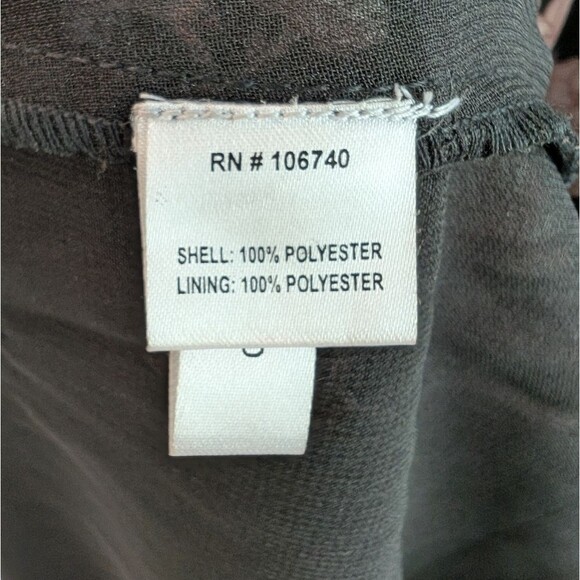 The Pyramid Collection Butterfly Floral Dark Romance Tunic Kimono 1X - Picture 9 of 13